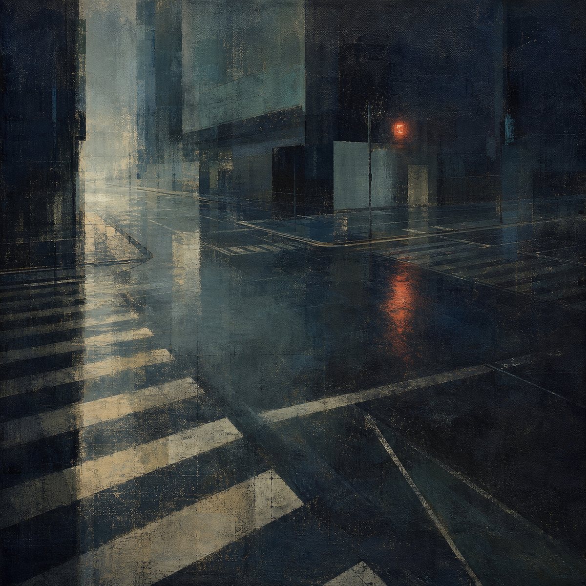作品「無音の交差点」